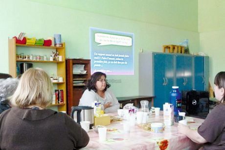 L'échange est constructif pour les parents comme pour les encadrants. PHOTO S. D. © PHOTO DEGRUSON SOLANGE