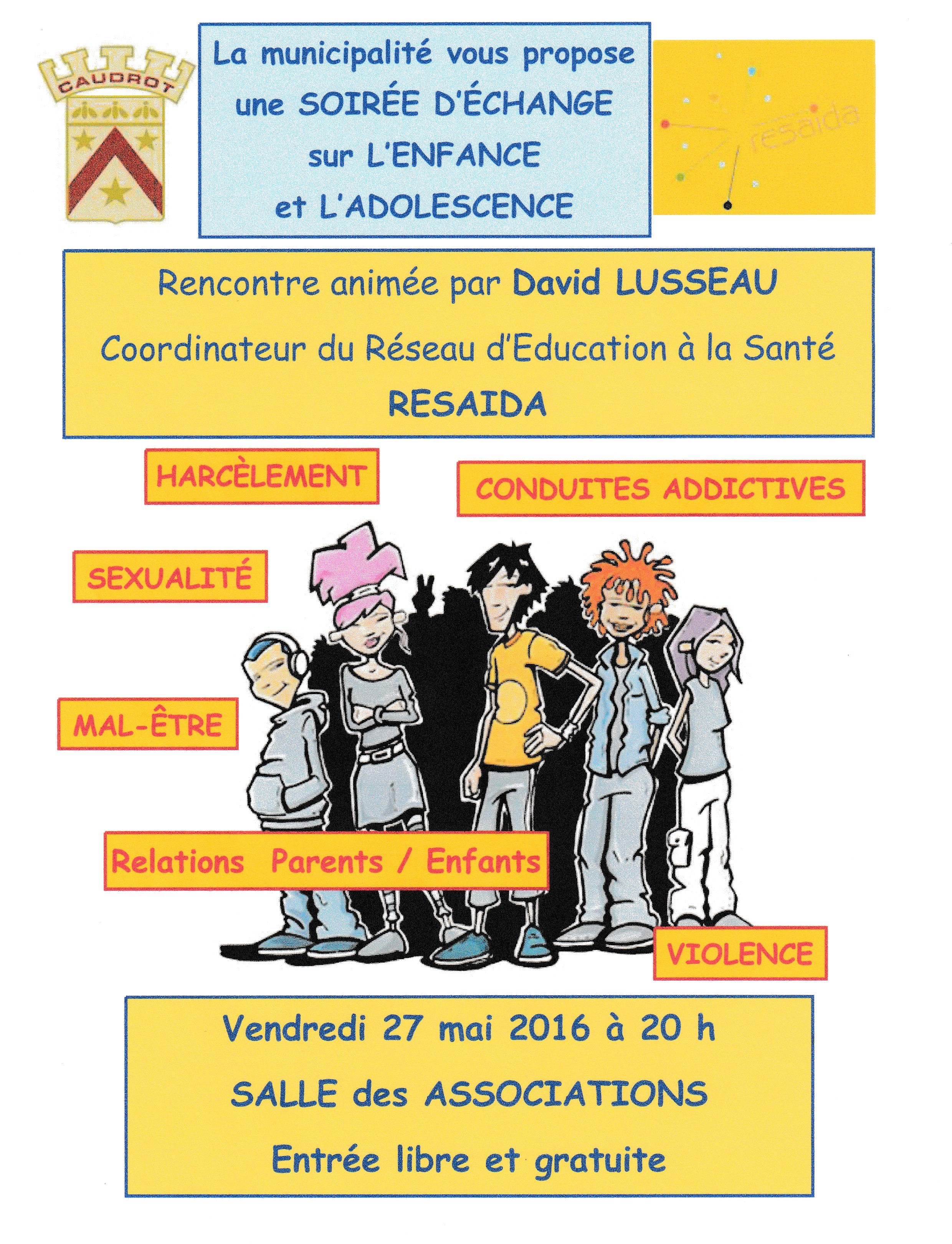 Affiche Conf. ADO - CAUDROT - 27 Mai 2016